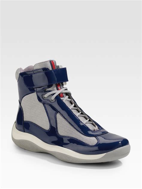 women prada sneakers|prada high top sneakers women's.